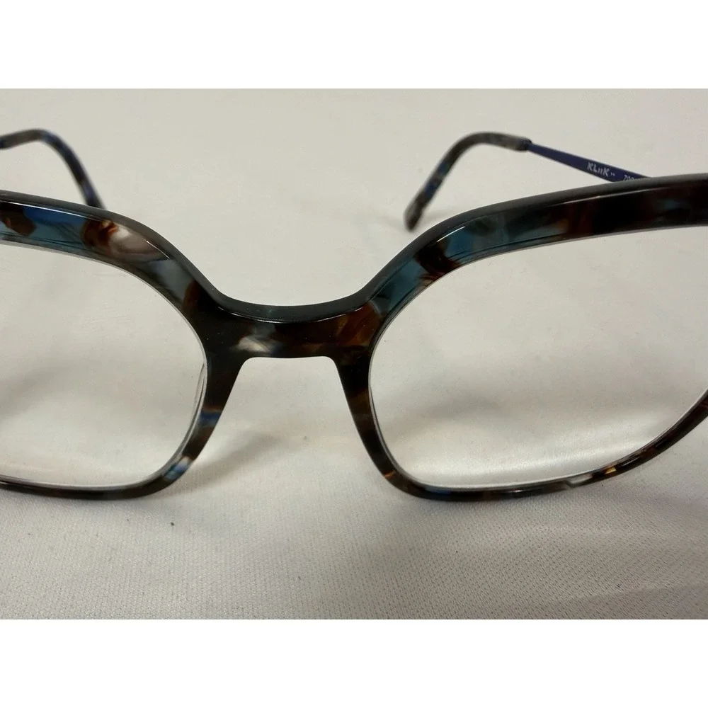 Kliik Denmark 709 S401 Blue Tortoise Eyeglasses Frames 48-17-140 Womens
